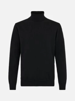 MC2 Saint Barth Man Black Cashmere Blend Turtleneck Sweater Bond 9 MC2 Saint Barth Man Black Cashmere Blend Turtleneck Sweater Bond -MC2 Saint Barth Shop UID BOND00100038G STBM KNITWEAR BLACK 4