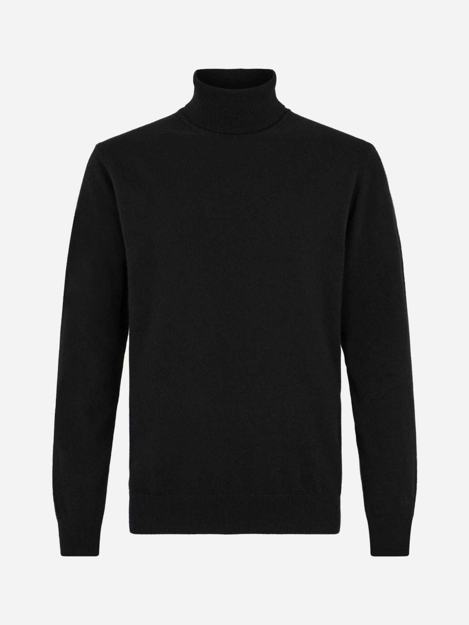 MC2 Saint Barth Man Black Cashmere Blend Turtleneck Sweater Bond 6 MC2 Saint Barth Man Black Cashmere Blend Turtleneck Sweater Bond - Image 4