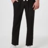 MC2 Saint Barth Man Black Linen Calais Pants With Drawstring -MC2 Saint Barth Shop UID CAA000103745F MAN PANT BLACK 3