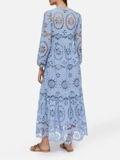 MC2 Saint Barth Sylvia Avio Blue Sangallo Lace Dress -MC2 Saint Barth Shop UID CAI00101062H WOMAN ONEPIECE SKY PLAINCOLOR MC2 3 3a36d111 5b04 4e73 a0ab 51ae26f18454