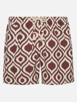 MC2 Saint Barth Man Swim Shorts With Pattern