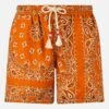 MC2 Saint Barth Man Swim Shorts With Orange Bandanna Print -MC2 Saint Barth Shop UID CAP000100560B MAN orange SWIMSHORT BANDANA 20240709210000 3copia