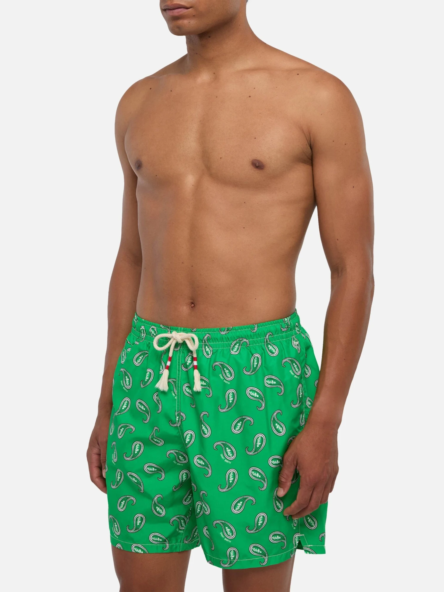 MC2 Saint Barth Man Swim Shorts With Paisley Print 5 MC2 Saint Barth Man Swim Shorts With Paisley Print - Image 3