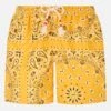 MC2 Saint Barth Man Swim Shorts With Ochre Bandanna Print 1 MC2 Saint Barth Man Swim Shorts With Ochre Bandanna Print -MC2 Saint Barth Shop UID CAP000102610B MAN SWIMSHORT BANDANA 1