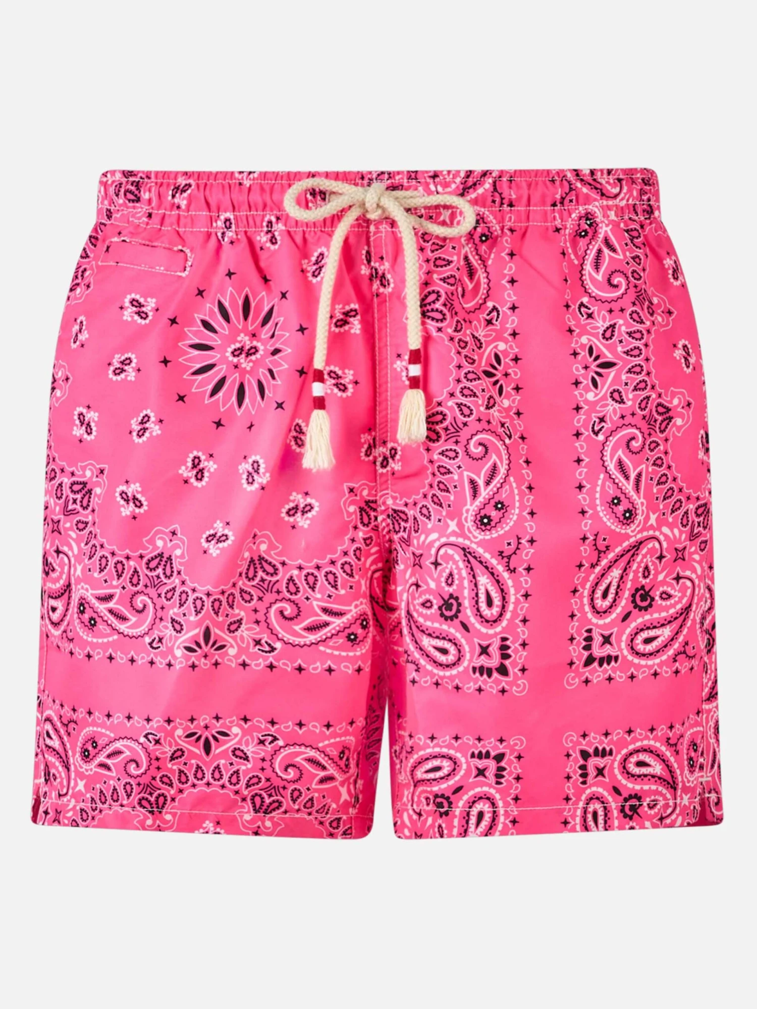 MC2 Saint Barth Man Swim Shorts With Pink Bandanna Print 3 MC2 Saint Barth Man Swim Shorts With Pink Bandanna Print