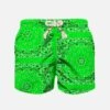MC2 Saint Barth Boy Fluo Green Swim Shorts With Bandanna Print 2 MC2 Saint Barth Boy Fluo Green Swim Shorts With Bandanna Print -MC2 Saint Barth Shop UID CAP000300321D bandana verde costume bimbo 1