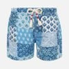 MC2 Saint Barth Mid-length Swim-shorts Caprese Jr With Floral Print -MC2 Saint Barth Shop UID CAP000301021H BOY SWIMSHORT SKY 20250216173500 01