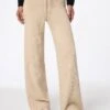 MC2 Saint Barth Woman Beige Cashmere Blend Knit Pants Cambon