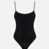 MC2 Saint Barth Woman Black One-piece Swimsuit Cecille With Rhinestones -MC2 Saint Barth Shop UID CEC000111045E WOMAN ONE PIECE BLACK 01