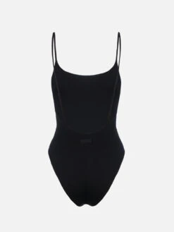 MC2 Saint Barth Woman Black One-piece Swimsuit Cecille With Rhinestones -MC2 Saint Barth Shop UID CEC000111045E WOMAN ONE PIECE BLACK 02 1