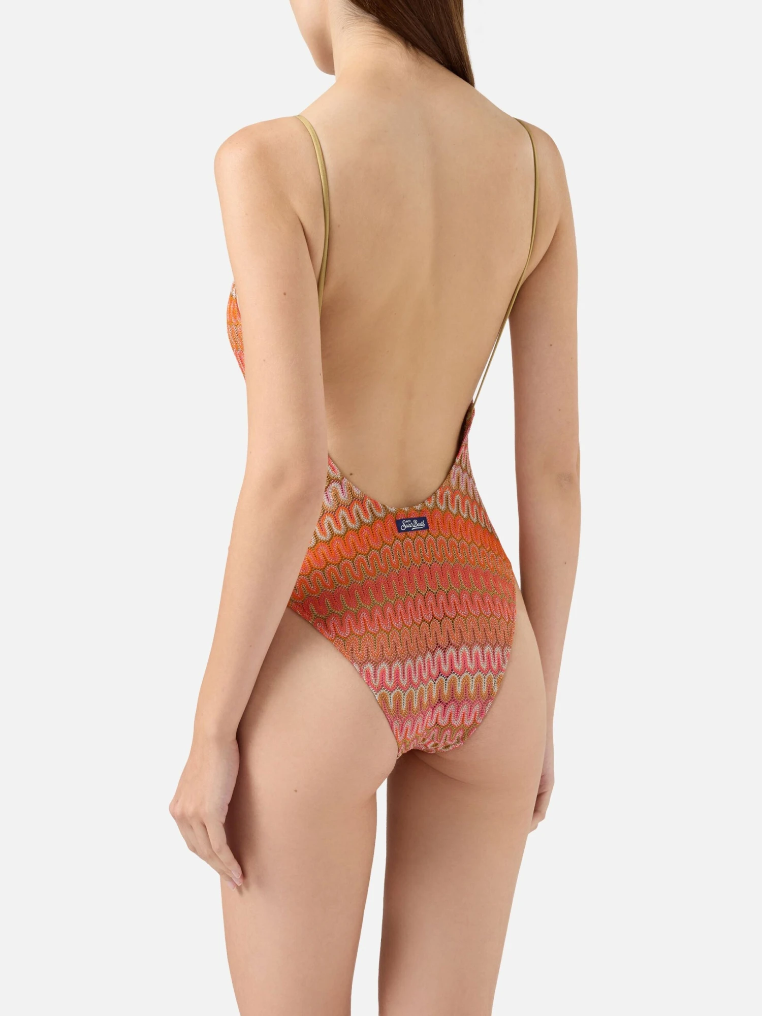 MC2 Saint Barth One-piece Raschel Swimsuit Cecille 6 MC2 Saint Barth One-piece Raschel Swimsuit Cecille - Image 4