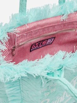 MC2 Saint Barth Colette Sponge Water Green Zebra Embossed Terry Handbag -MC2 Saint Barth Shop UID COL000501200H WOMAN BAG GREEN 0 0 20250320123502 6