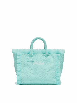 MC2 Saint Barth Colette Sponge Water Green Zebra Embossed Terry Handbag -MC2 Saint Barth Shop UID COL000501200H WOMAN BAG GREEN 0 0 4 b8e07641 c97f 4a87 9657 1e619348641a