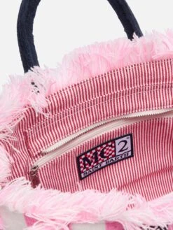 MC2 Saint Barth Colette Sponge Pink Striped Terry Handbag -MC2 Saint Barth Shop UID COL000501507H ACCESSORY BAG PINK STRIPES MC2 20250626080012 4