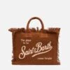 MC2 Saint Barth Colette Linen Brown Handbag 1 MC2 Saint Barth Colette Linen Brown Handbag -MC2 Saint Barth Shop UID COL001800130H ACCESSORY BAG BROWN 1