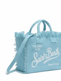 MC2 Saint Barth Colette Linen Light Blue Handbag 10 MC2 Saint Barth Colette Linen Light Blue Handbag -MC2 Saint Barth Shop UID COL001800318H ACCESSORY BAG BLUE 0 0 2