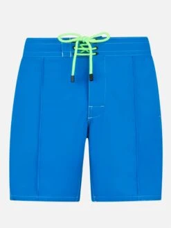MC2 Saint Barth Long Stretch Bluette Comfort Surf Swim Shorts