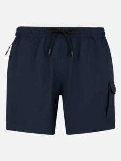 MC2 Saint Barth Man Blue Navy Comfort And Stretch Swim Shorts