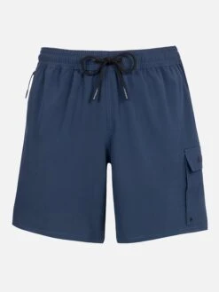 MC2 Saint Barth Blue Classic Stretch Comfort Travel Swim Shorts