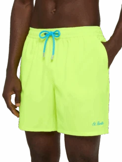 MC2 Saint Barth Fluo Yellow Comfort Swim Shortswith St. Barth Embroidery 10 MC2 Saint Barth Fluo Yellow Comfort Swim Shortswith St. Barth Embroidery -MC2 Saint Barth Shop UID COM000701595H MAN SWIMSHORT YELLOW PLAIN.COLOR 0 2