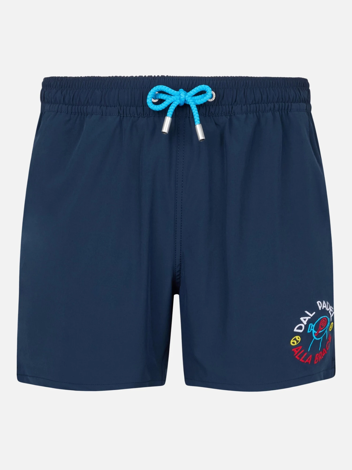 MC2 Saint Barth Comfort Classic Stretch Swim Shorts With Dal Padel Alla Brace Embroidery | INSULTI LUMINOSI SPECIAL EDITION 3 MC2 Saint Barth Comfort Classic Stretch Swim Shorts With Dal Padel Alla Brace Embroidery | INSULTI LUMINOSI SPECIAL EDITION