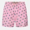 MC2 Saint Barth Comfort Light Classic Stretch Swim Shorts With Sea Turtles Print -MC2 Saint Barth Shop UID COM000900830F MAN SWIMSHORT PINK 20240530102434 1