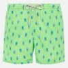 MC2 Saint Barth Comfort Light Swim Shorts With Jelly Fish Print -MC2 Saint Barth Shop UID COM000901263H MAN SWIMSHORT GREEN 20250315090000 01