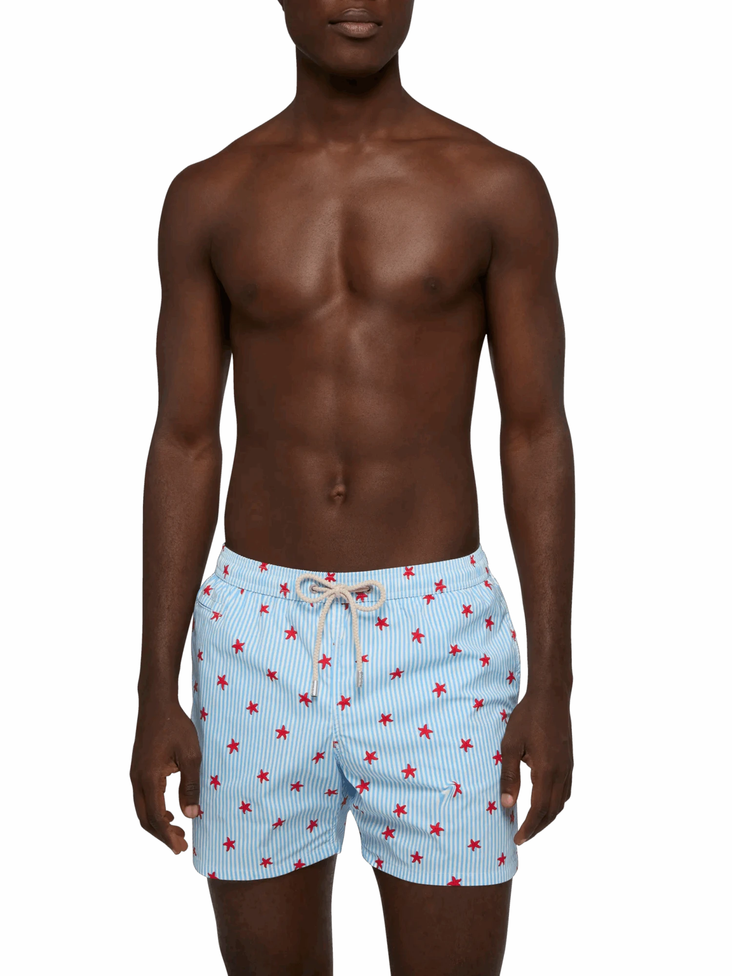 MC2 Saint Barth Comfort Light Swim Shorts With Starfish Print 5 MC2 Saint Barth Comfort Light Swim Shorts With Starfish Print - Image 3