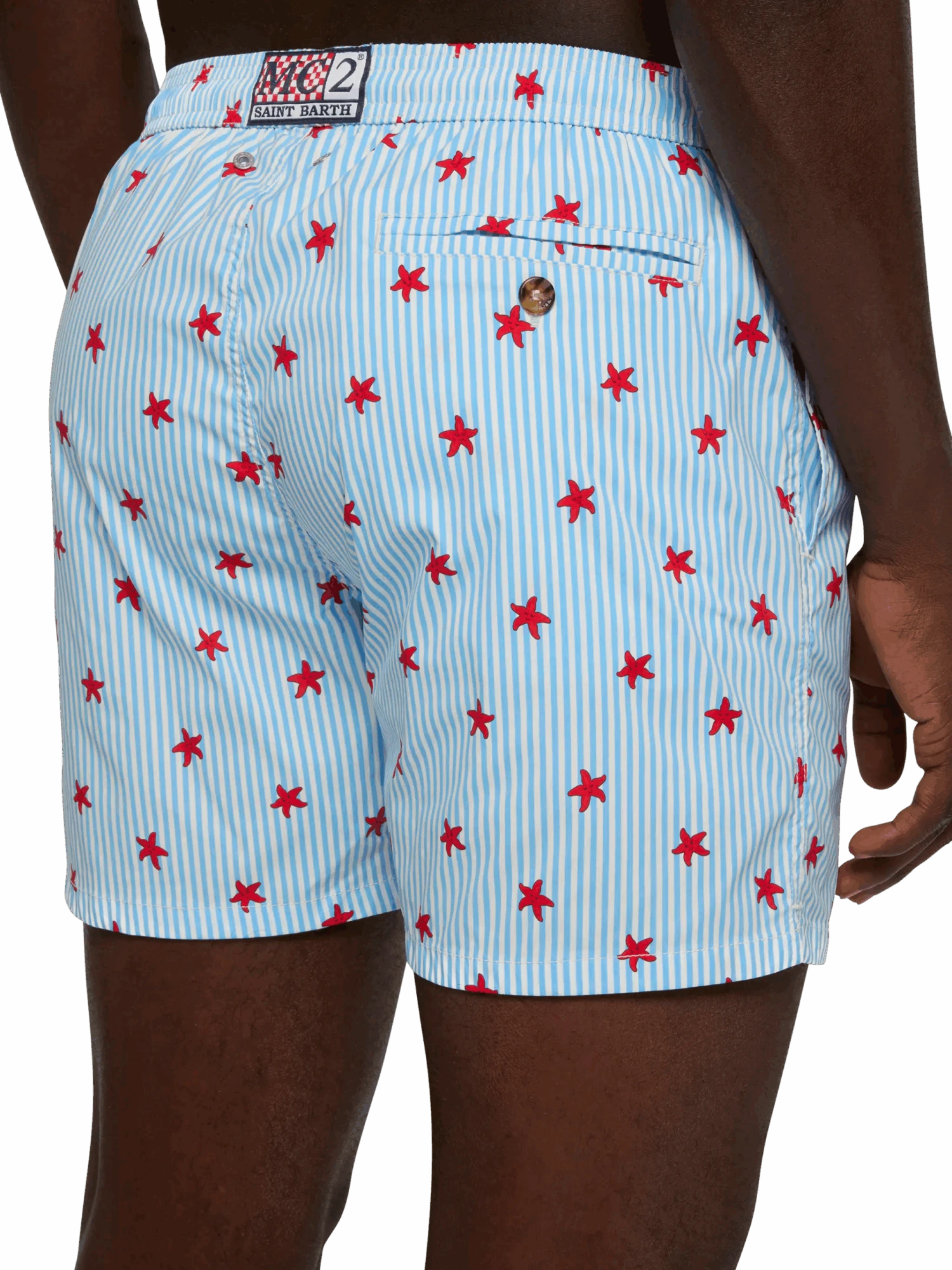 MC2 Saint Barth Comfort Light Swim Shorts With Starfish Print 8 MC2 Saint Barth Comfort Light Swim Shorts With Starfish Print - Image 6