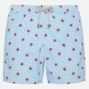 MC2 Saint Barth Comfort Light Swim Shorts With Starfish Print