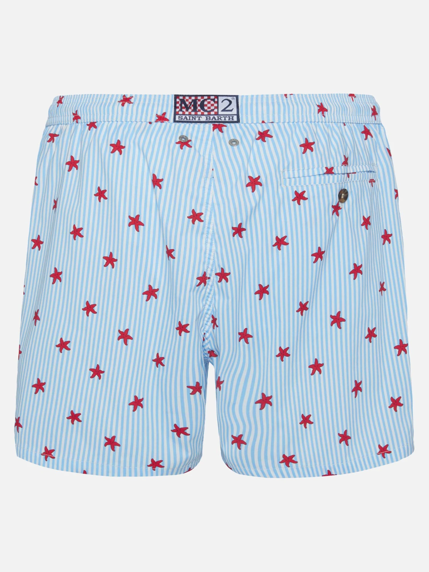 MC2 Saint Barth Comfort Light Swim Shorts With Starfish Print 4 MC2 Saint Barth Comfort Light Swim Shorts With Starfish Print - Image 2