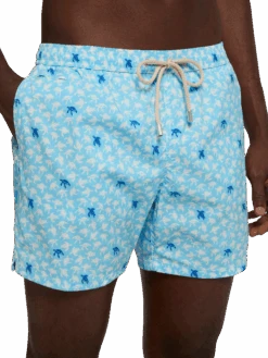 MC2 Saint Barth Comfort Light Swim Shorts With Sea Turtle Print -MC2 Saint Barth Shop UID COM000901448H MAN SWIMSHORT BLUE MARINELIFE 0 20250507103510 2