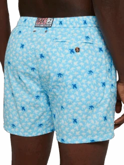 MC2 Saint Barth Comfort Light Swim Shorts With Sea Turtle Print -MC2 Saint Barth Shop UID COM000901448H MAN SWIMSHORT BLUE MARINELIFE 0 20250507110008 4