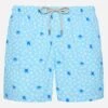 MC2 Saint Barth Comfort Light Swim Shorts With Sea Turtle Print -MC2 Saint Barth Shop UID COM000901448H MAN SWIMSHORT BLUE MARINELIFE 0 5