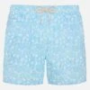 MC2 Saint Barth Comfort Light Swim Shorts With Shells Print -MC2 Saint Barth Shop UID COM000901755H MAN SWIMSHORT BLUE MARINELIFE MC2 20250626080012 5