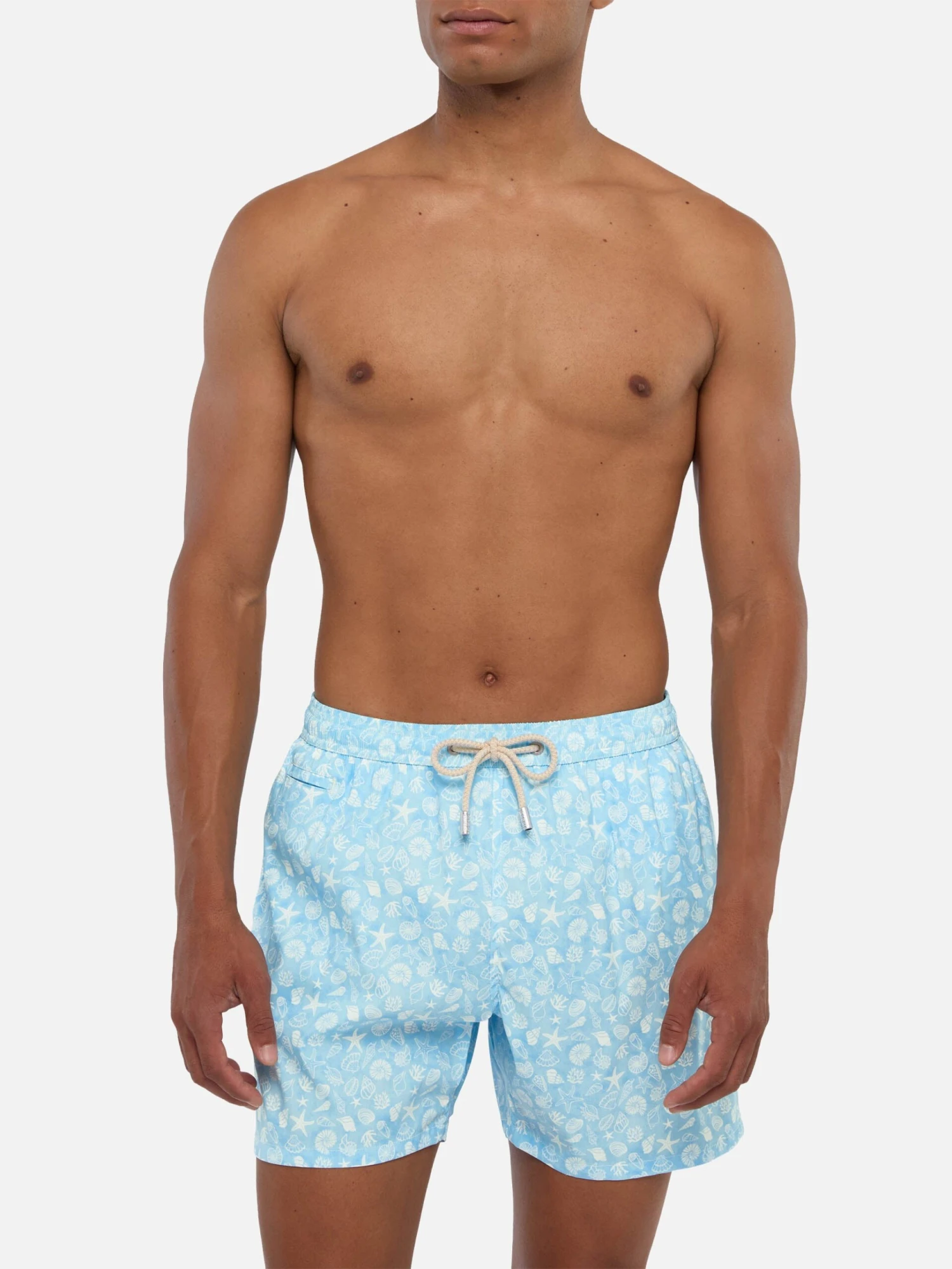 MC2 Saint Barth Comfort Light Swim Shorts With Shells Print 5 MC2 Saint Barth Comfort Light Swim Shorts With Shells Print - Image 3
