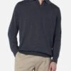 MC2 Saint Barth Man Charcoal Merino Wool Polo Covent -MC2 Saint Barth Shop UID COV000100016G MAN KNITWEAR GREY 20240903163500 2