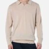 MC2 Saint Barth Man Beige Merino Wool Polo Covent -MC2 Saint Barth Shop UID COV000100019G MAN KNITWEAR BROWN 20240903133402 2