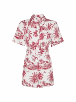 MC2 Saint Barth Carola Linen Playsuit With Toile De Jouy Print | AI CO-CREATED DESIGN BY RICKDICK - POWERED BY RED-EYE 12 MC2 Saint Barth Carola Linen Playsuit With Toile De Jouy Print | AI CO-CREATED DESIGN BY RICKDICK - POWERED BY RED-EYE -MC2 Saint Barth Shop UID CRA000103107H WOMAN OVERALLS WHITE 0 AIBYRICKDICK 20250415113500 4