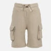 MC2 Saint Barth Boy Beige Cargo Short Pants Cargy -MC2 Saint Barth Shop UID CRG000201793F BOY SHORT PANT Beige 01 e163b481 04ad 49fe 95de c7a29f7cd2e5copia