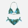 MC2 Saint Barth Cris Classic Triangle Bikini With Starfish Print 1 MC2 Saint Barth Cris Classic Triangle Bikini With Starfish Print -MC2 Saint Barth Shop UID CRIS00101782H GIRL BIKINI GREEN 01