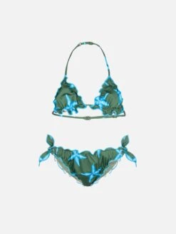 MC2 Saint Barth Cris Classic Triangle Bikini With Starfish Print