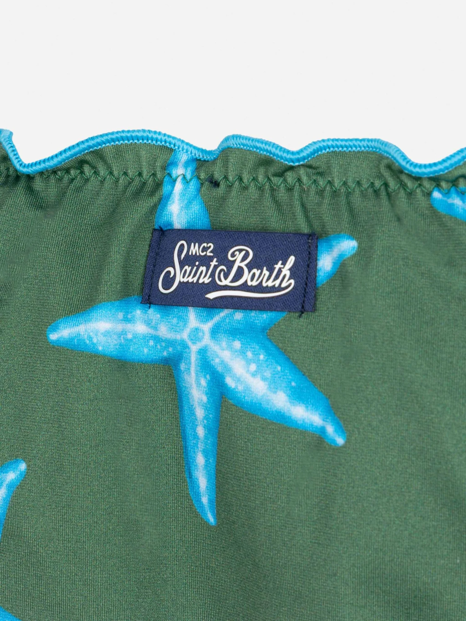 MC2 Saint Barth Cris Classic Triangle Bikini With Starfish Print 5 MC2 Saint Barth Cris Classic Triangle Bikini With Starfish Print - Image 3