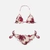 MC2 Saint Barth Cris Classic Triangle Bikini With Toile De Jouy Print | AI CO-CREATED DESIGN BY RICKDICK - POWERED BY RED-EYE -MC2 Saint Barth Shop UID CRIS00102735H GIRL BIKINI WHITE AIBYRICKDICK 20250226181708 01