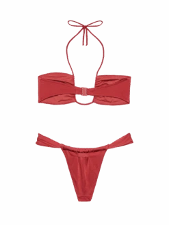 MC2 Saint Barth Noelle Shimmer Brick Red Cheekiest Swim Briefs - Dahlia Shimmer Brick Red Bandeau Top 10 MC2 Saint Barth Noelle Shimmer Brick Red Cheekiest Swim Briefs - Dahlia Shimmer Brick Red Bandeau Top -MC2 Saint Barth Shop UID DAH000200147H WOMAN TOPBIKINI RED PLAINCOLOR 0 UID NOE000100147H WOMAN BOTTOMBIKINI RED PLAIN.COLOR 0 2