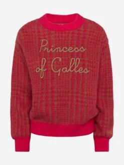 MC2 Saint Barth Woman Brushed Crewneck With Princess Of Galles