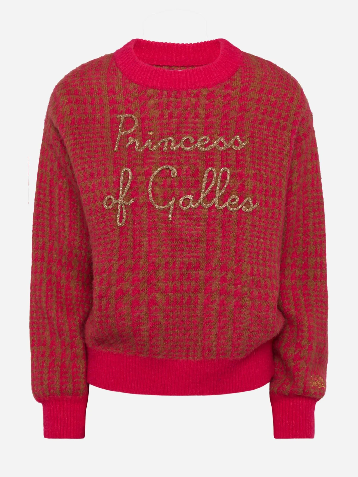 MC2 Saint Barth Woman Brushed Crewneck With Princess Of Galles 3 MC2 Saint Barth Woman Brushed Crewneck With Princess Of Galles