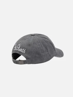 MC2 Saint Barth Davis Cotton Ball Cap With Gin Or Gymembroidery -MC2 Saint Barth Shop UID DAS000401864H ACCESSORY HAT GREY 20250312173500 02