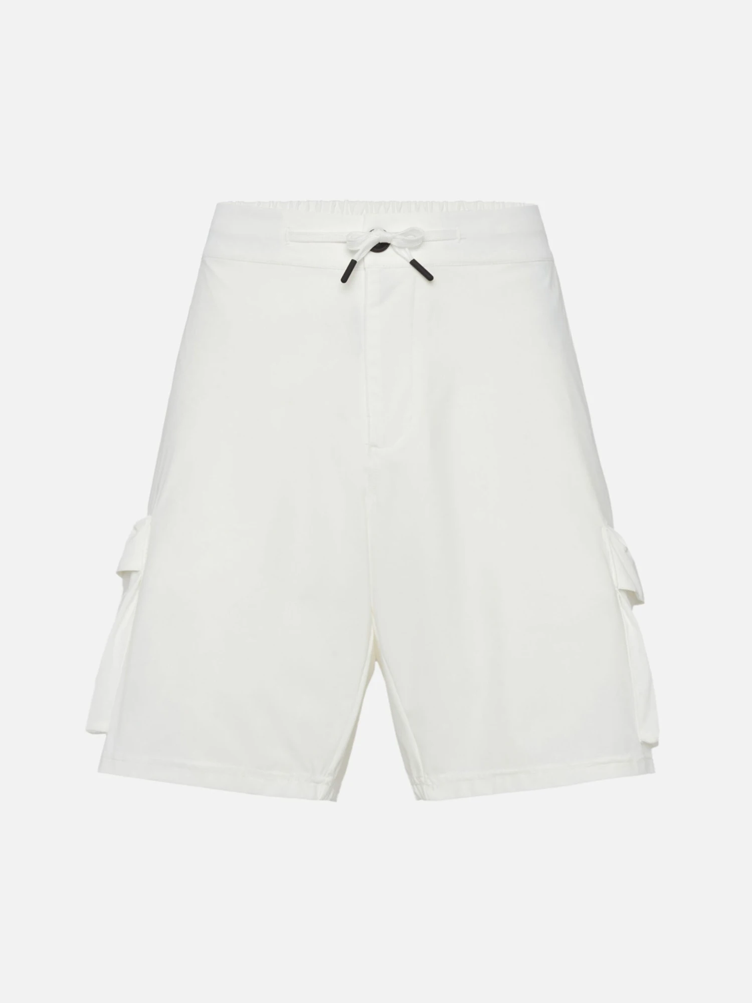 MC2 Saint Barth Off-white Technic Fabric Bermuda Shorts Deck 6 MC2 Saint Barth Off-white Technic Fabric Bermuda Shorts Deck - Image 4