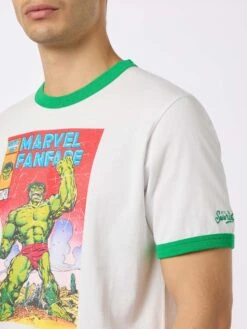 MC2 Saint Barth Man Cotton T-shirt With Hulk Print | MARVEL SPECIAL EDITION 8 MC2 Saint Barth Man Cotton T-shirt With Hulk Print | MARVEL SPECIAL EDITION -MC2 Saint Barth Shop UID DENA00206061D MAN T SHIRT SUPERHERO 3